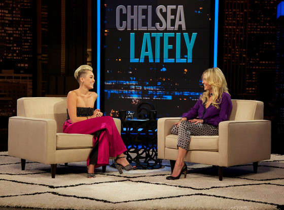 Miley Cyrus, Chelsea Lately Miley Cyrus, Chelsea Lately